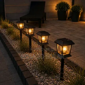Pamba Garden Yako Leo Taa Ya Solar Inayowaka Yenyewe 17000