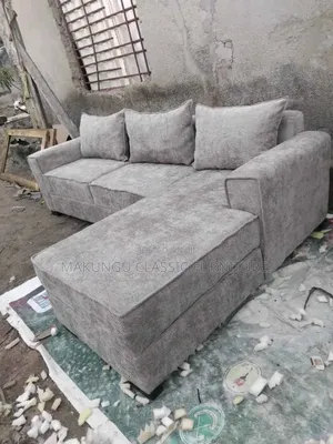 Simple and L Shaped Sofa Ina Watu Wanne