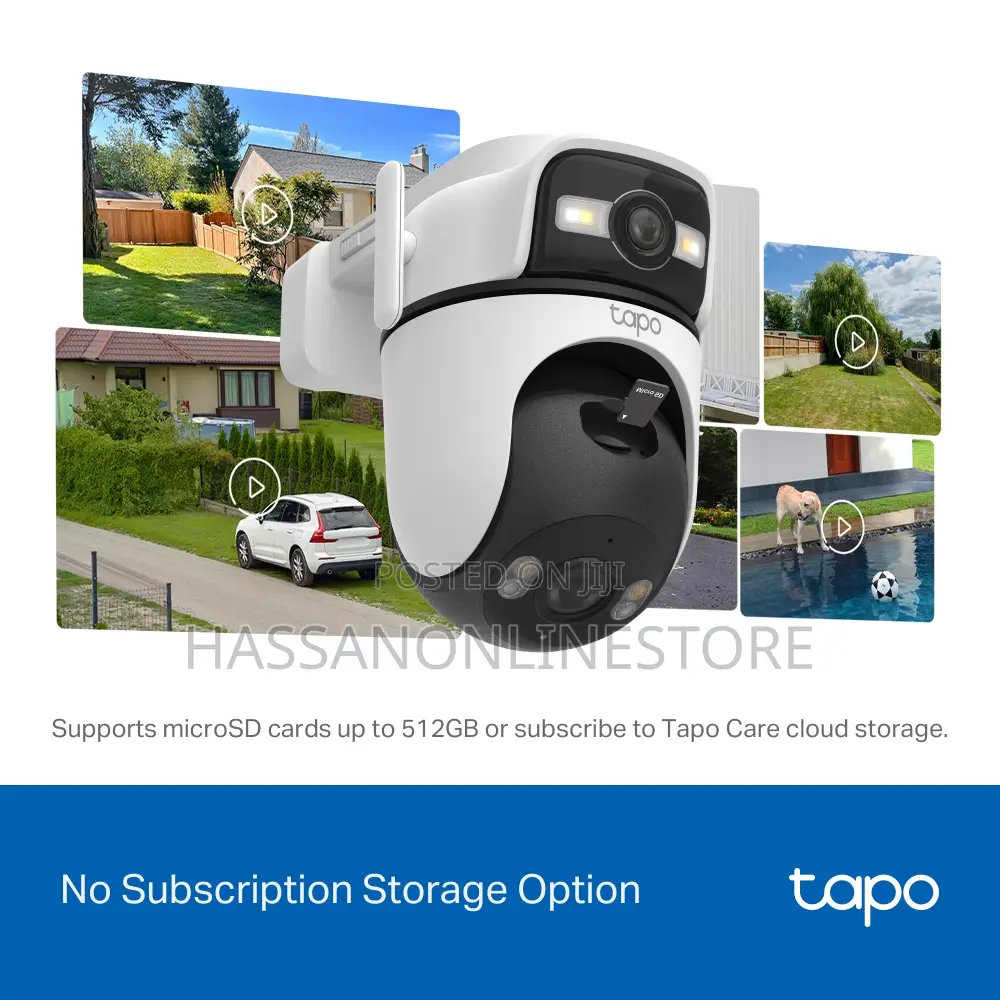 Tp-Link Tapo C545d Outdoor Dual Lens Pan/Tilt Security Camera