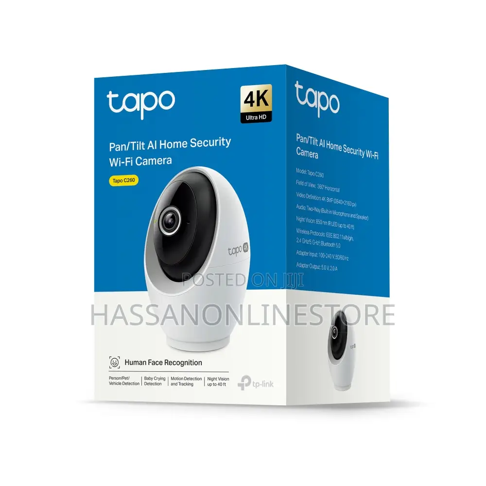 Tp-Link Tapo C260 Pan/Tilt Home Security Wi-Fi Camera