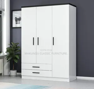 Simple and Classic Wardrobe With Three Doors