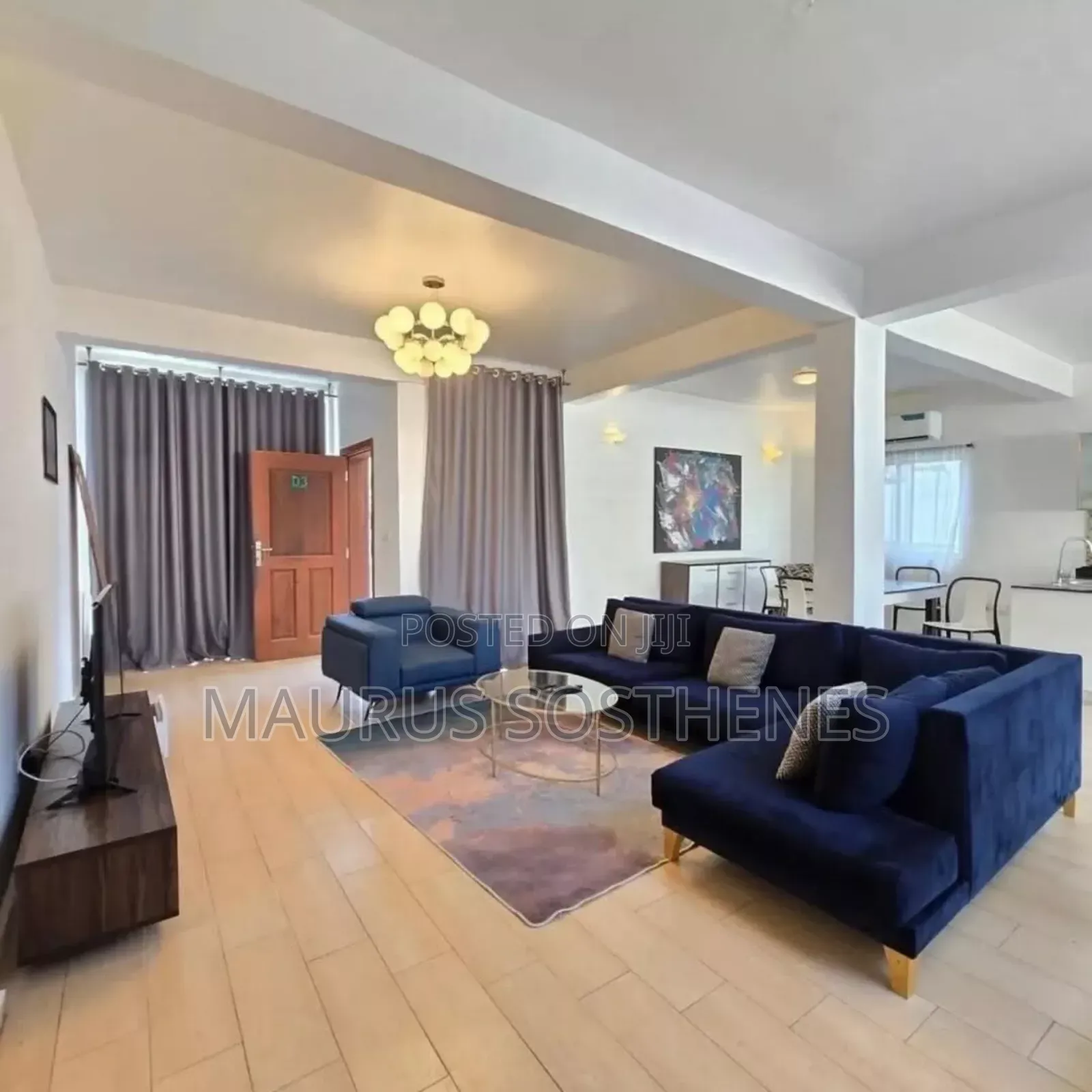 Furnished 3bdrm Apartment in Masaki for rent