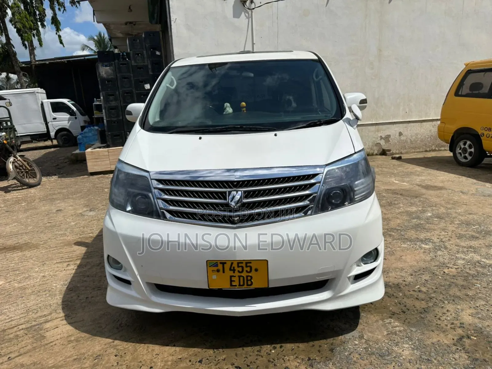 Toyota Alphard 2008 White
