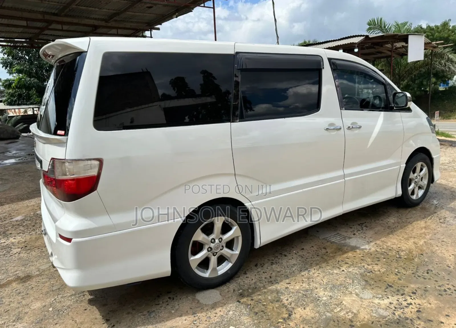 Toyota Alphard 2008 White