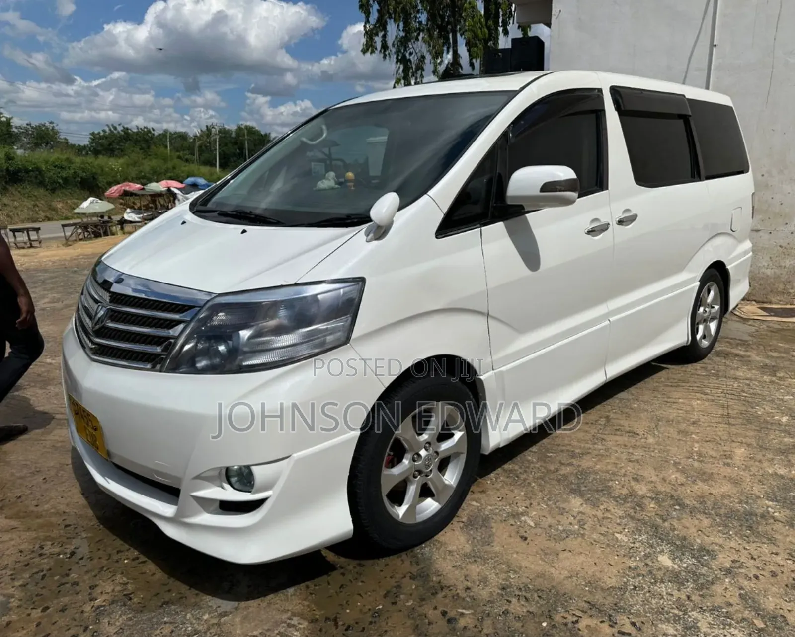 Toyota Alphard 2008 White