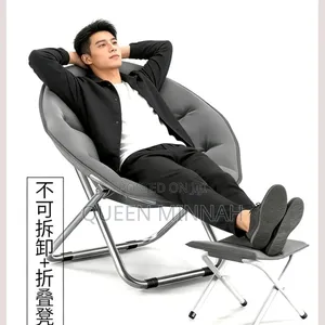 Folding Chair and Stool 2pcs