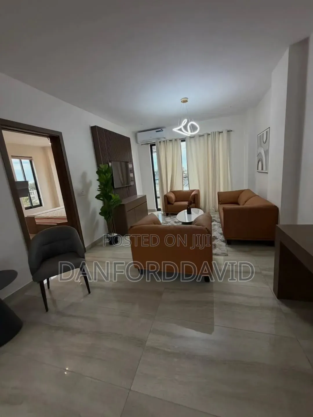 Furnished 2bdrm Apartment in Kahwa Real Estate, Kinondoni for rent