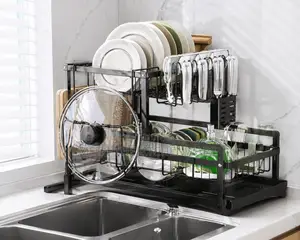2-Tier Multi Layer Drainig Rack