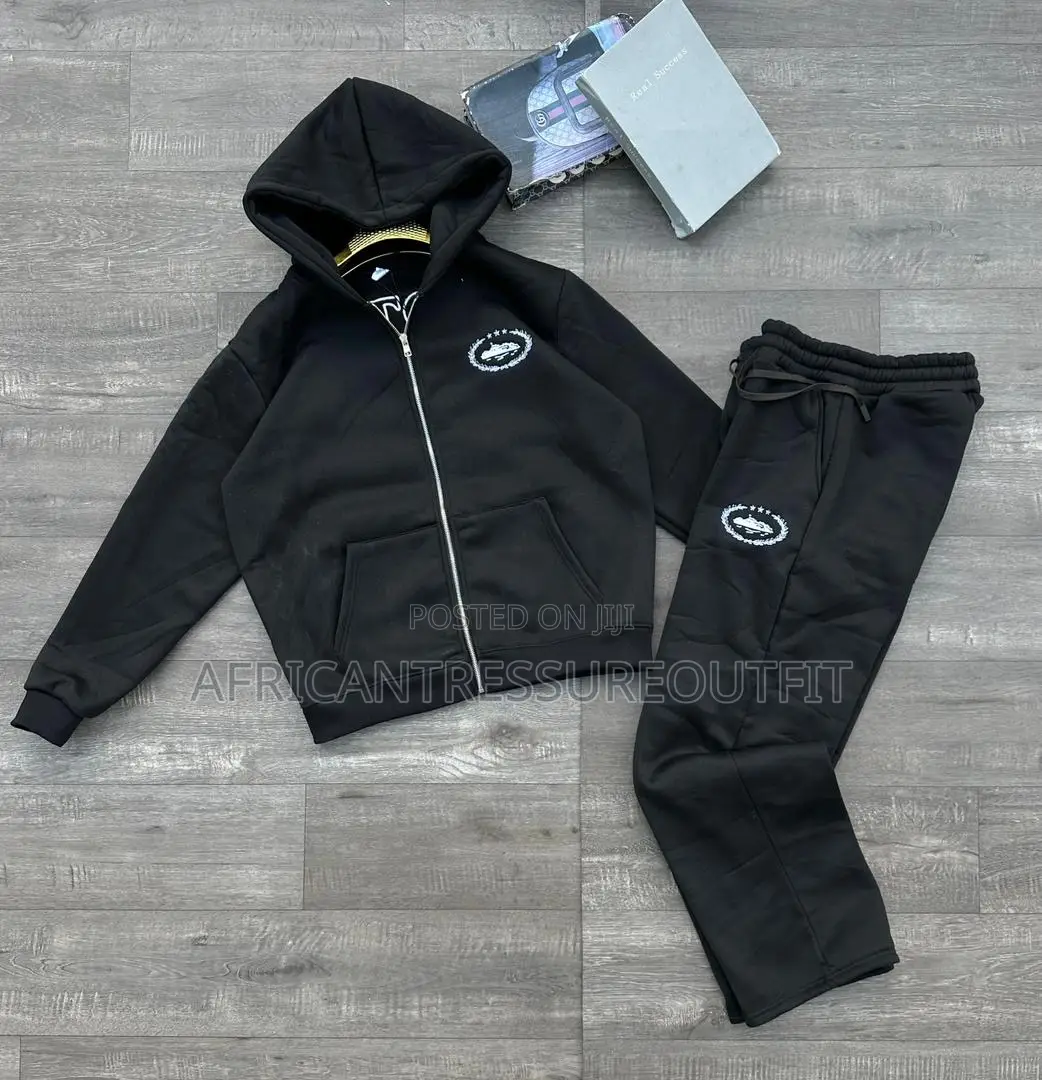 Corteiz Tracksuits Zip-up Hoodie And Matching Joggers Available