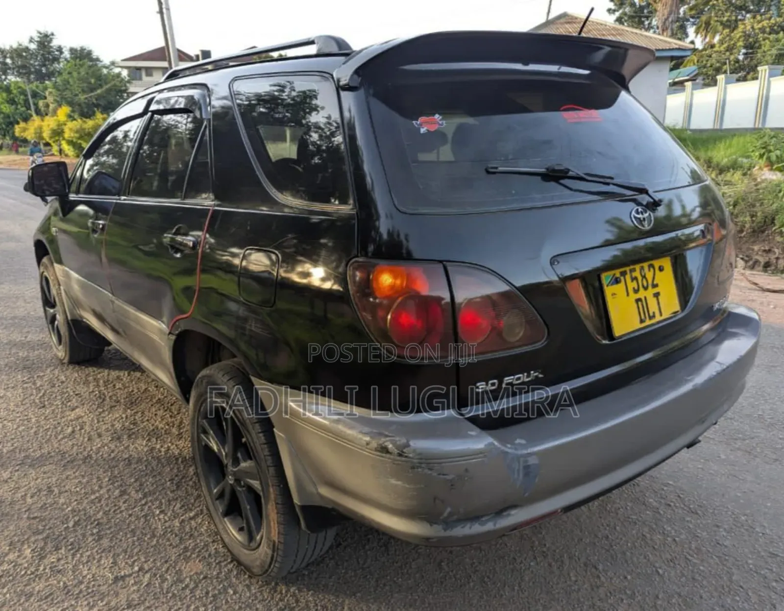 Toyota Harrier 2002 Black