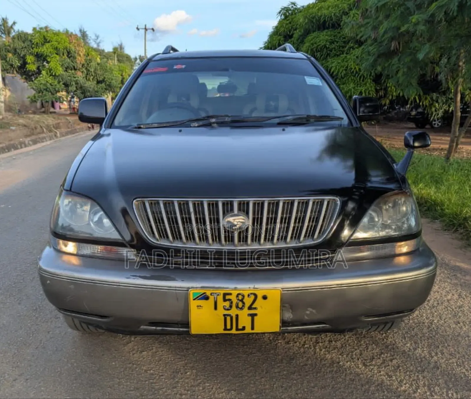 Toyota Harrier 2002 Black