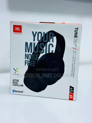 JBL Tune 760nc Wireless Headphones With Active Noise Cancellation