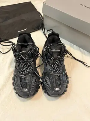 Balenciaga Track Sneakers Ft Technical Mesh and Nylon Construction