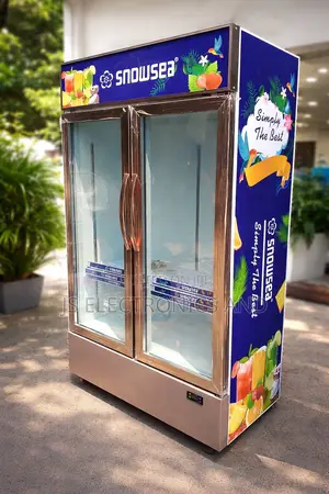 Snowsea Showcase Display Liter 650 Side by Side Double Door Original