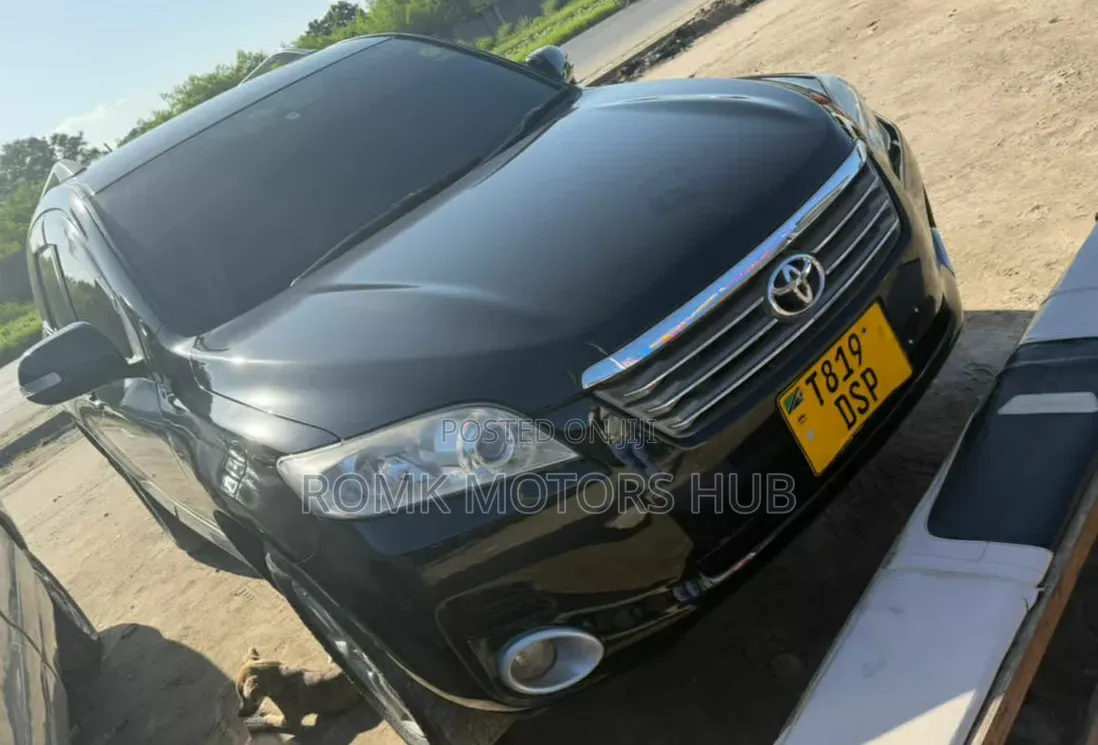 Toyota Vanguard 2009 Black