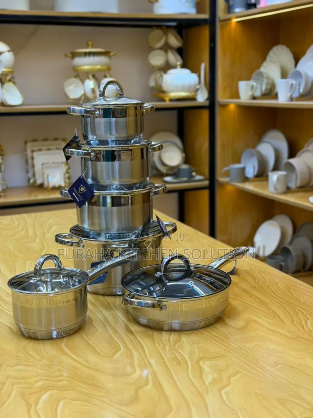 Cassavila Sufuria 5pcs + Frypan