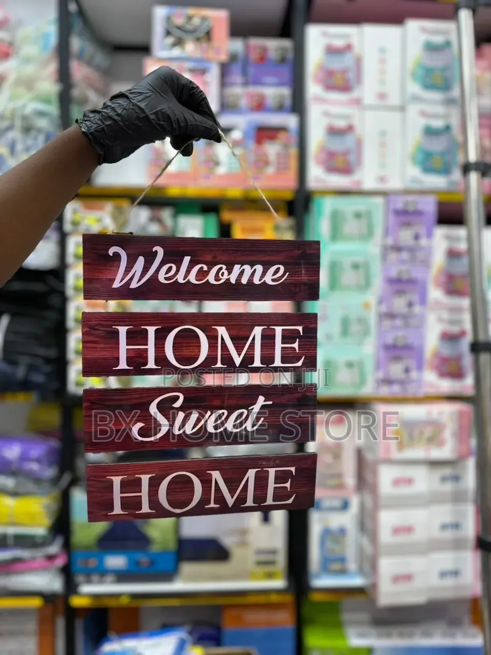 Hanging Wooden Sign