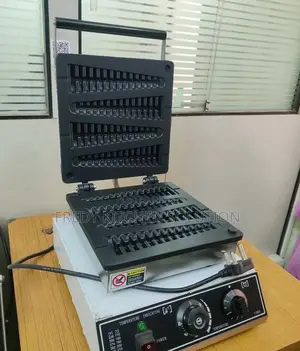 Commercial Electric Lolly Waffle Maker, Used to Bake Stick-Shaped Waff