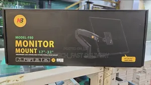 Ergonomic Model-F80 Computer Monitor Mount From 17" to 32" Screen Size