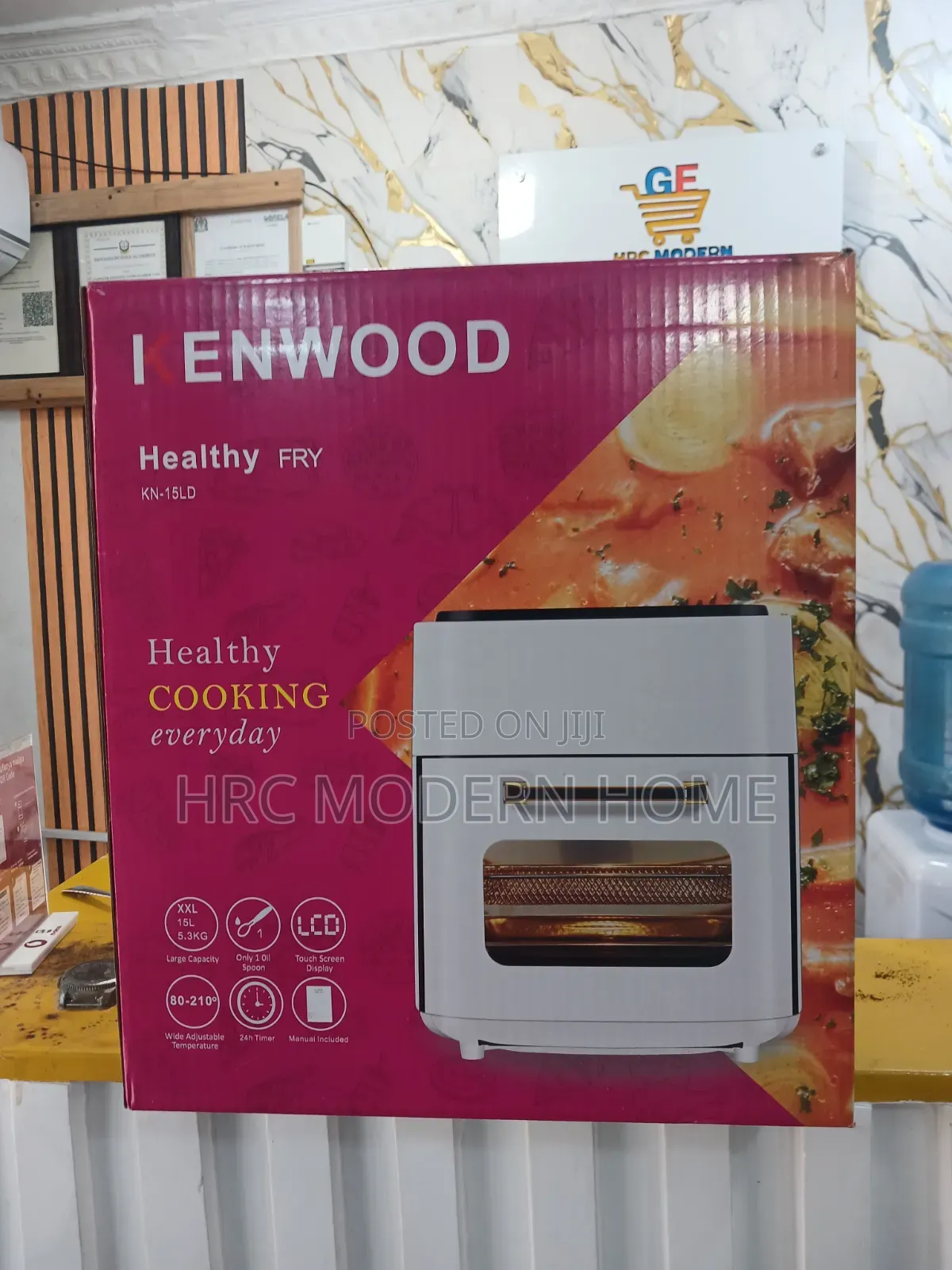 Air Fryer Oven Kenwood XXL 15l (Kn-15ld) - Pika Kisasa Bila Mafuta