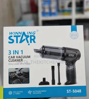 Winning Star Rechargeable Car Vacuum Cleaner 3 in 1