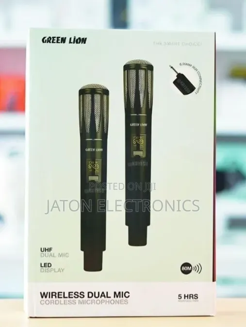 Green Lion Rechargeable Microphone