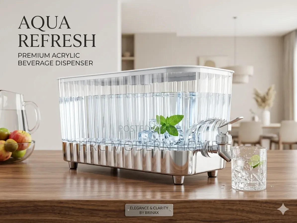 Premium Acrylic Luxury Beverage Dispenser