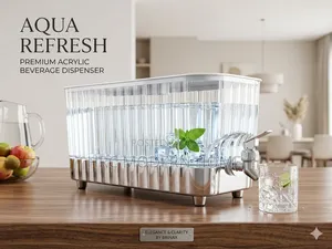 Premium Acrylic Luxury Beverage Dispenser