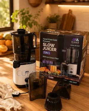 Mimax 2 in 1 Slow Juicer