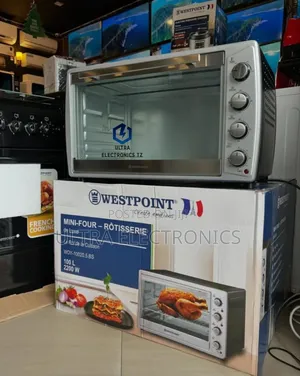 Westpoint Electric Oven Bake, Grill, Roast 100l With 2200w