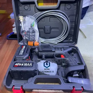 Water Gun Portable 48v Cordless Pressure Washer Cleaning Gun Kit