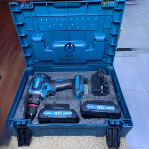 Cordless Rechargeable Drill Set 21v Kufunga Screw, Kutoboa Ukuta, Mbao