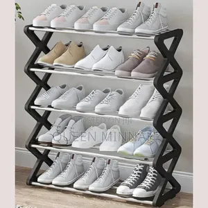 Shoe Rack 5 Layers X Shaped