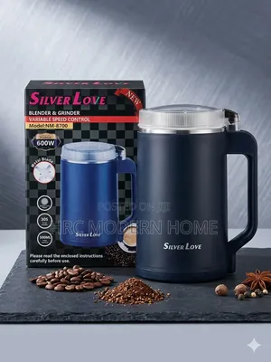 Brand New: Silver Love Blender Grinder (Model: Nm-8700)