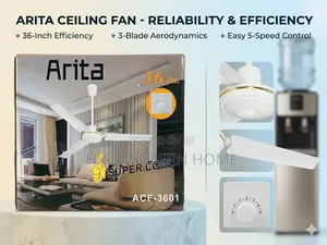 Arita Ceiling Fan 36" (Acf-3601) | Feni Kali Ya Dari