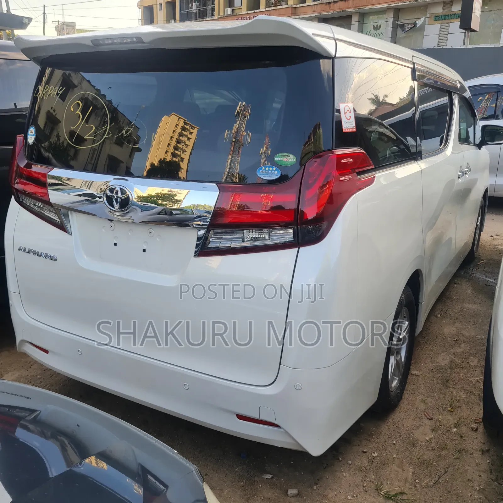 Toyota Alphard 2015 White