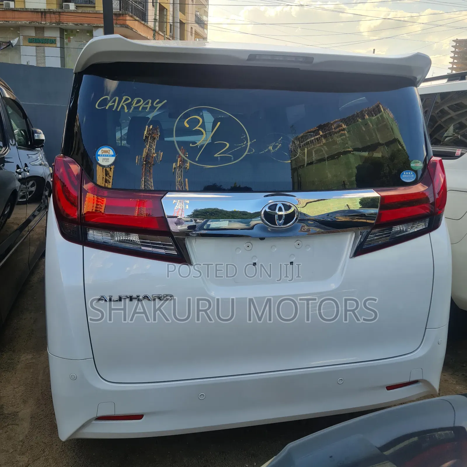 Toyota Alphard 2015 White