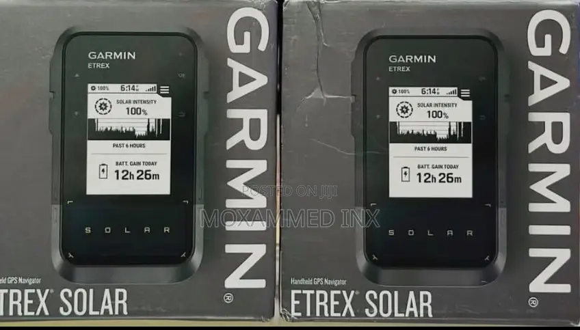 Garmin Etrex Solar Handheld GPS Navigator