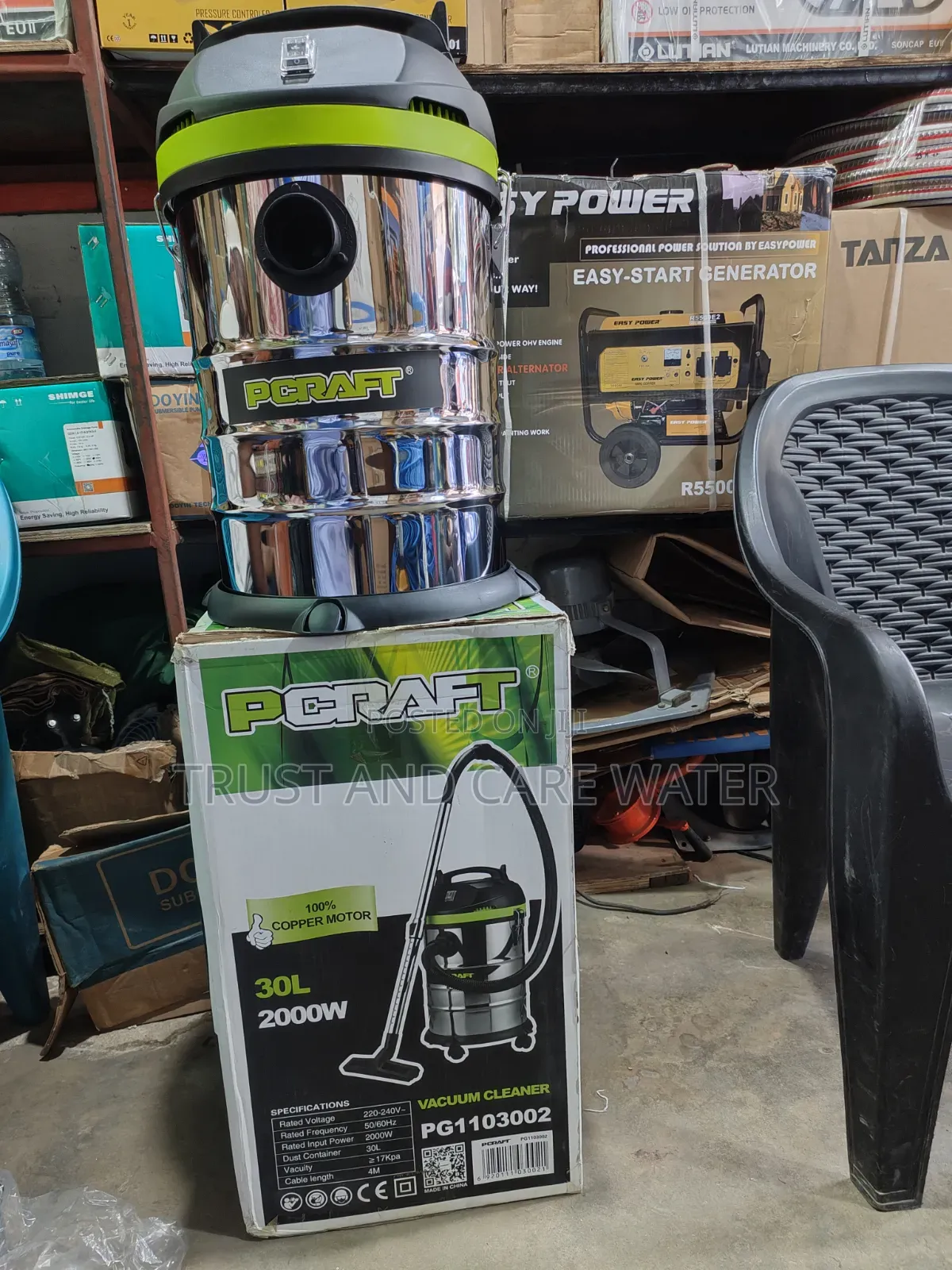Pcraft Vacuum Cleaner 30l (2000w)