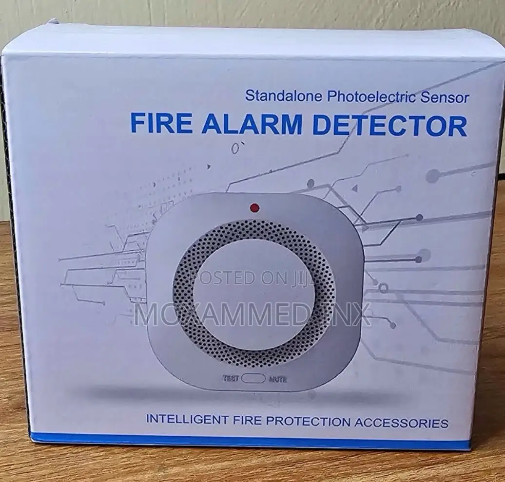 Standalone Fire And Smoke Detector.85 Decibel Sirenaa Batteries