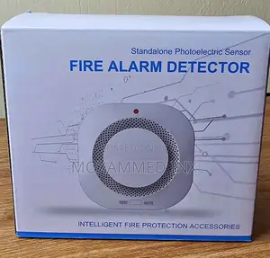 Standalone Fire And Smoke Detector.85 Decibel Sirenaa Batteries