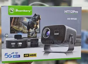 Smartbarry Ht12pro Portable Led Smart Projector Featuring 