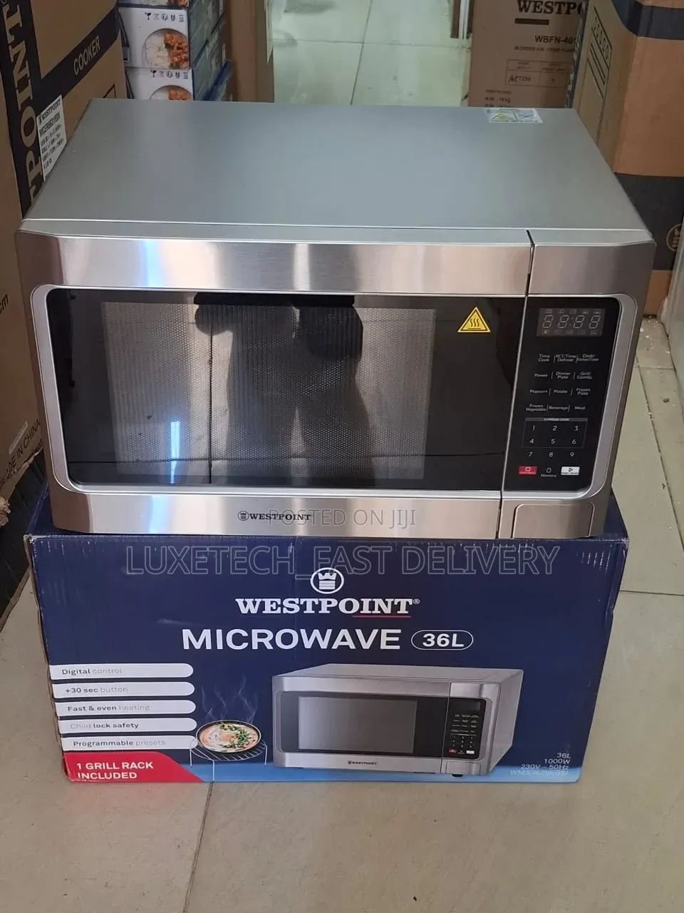 Westpoint 36l Digital Microwave Oven With Grill (Kupasha Na Kuchoma)