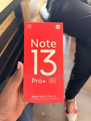 New Xiaomi Redmi Note 13 Pro+ 256 GB Black