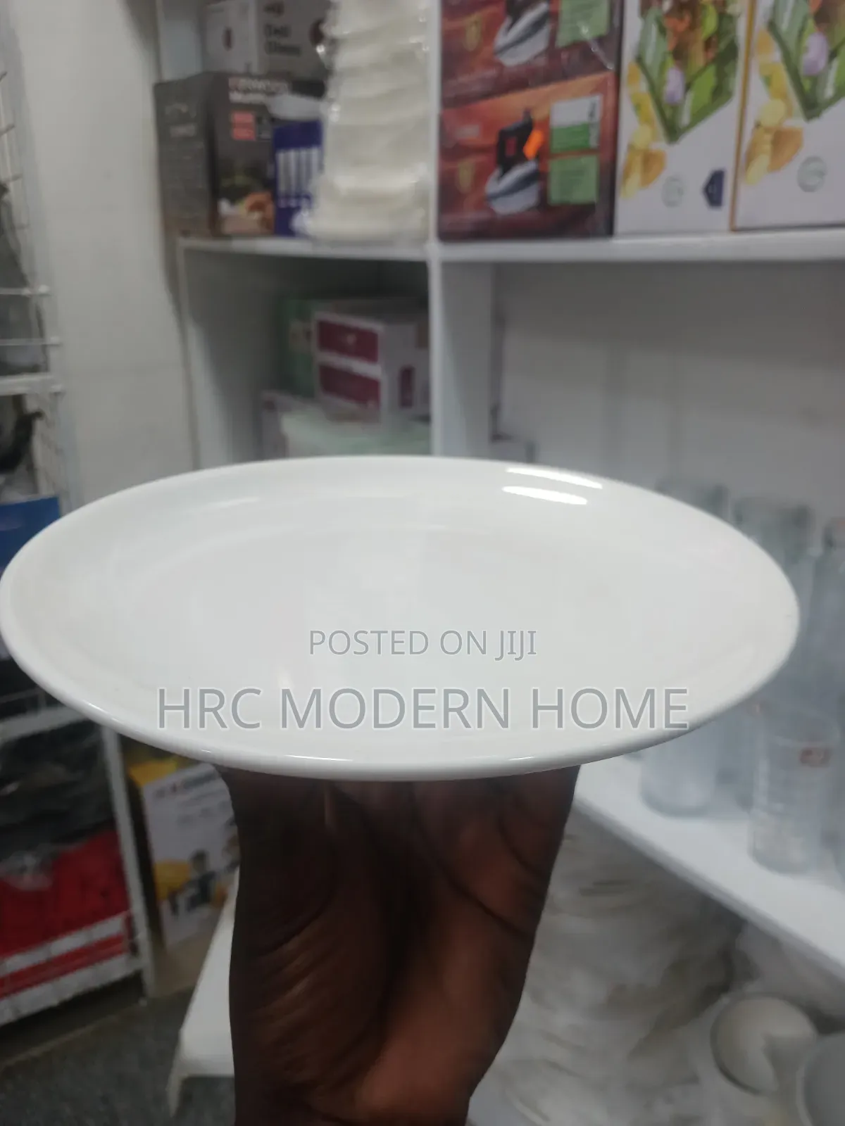 Premium White Ceramic Dinner Plate