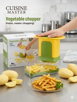 Multi-Functional Vegetable Chopper French Fry Cutter