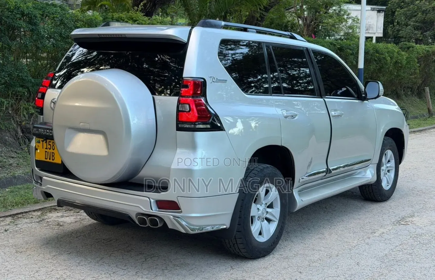 Toyota Land Cruiser Prado 2018 Silver