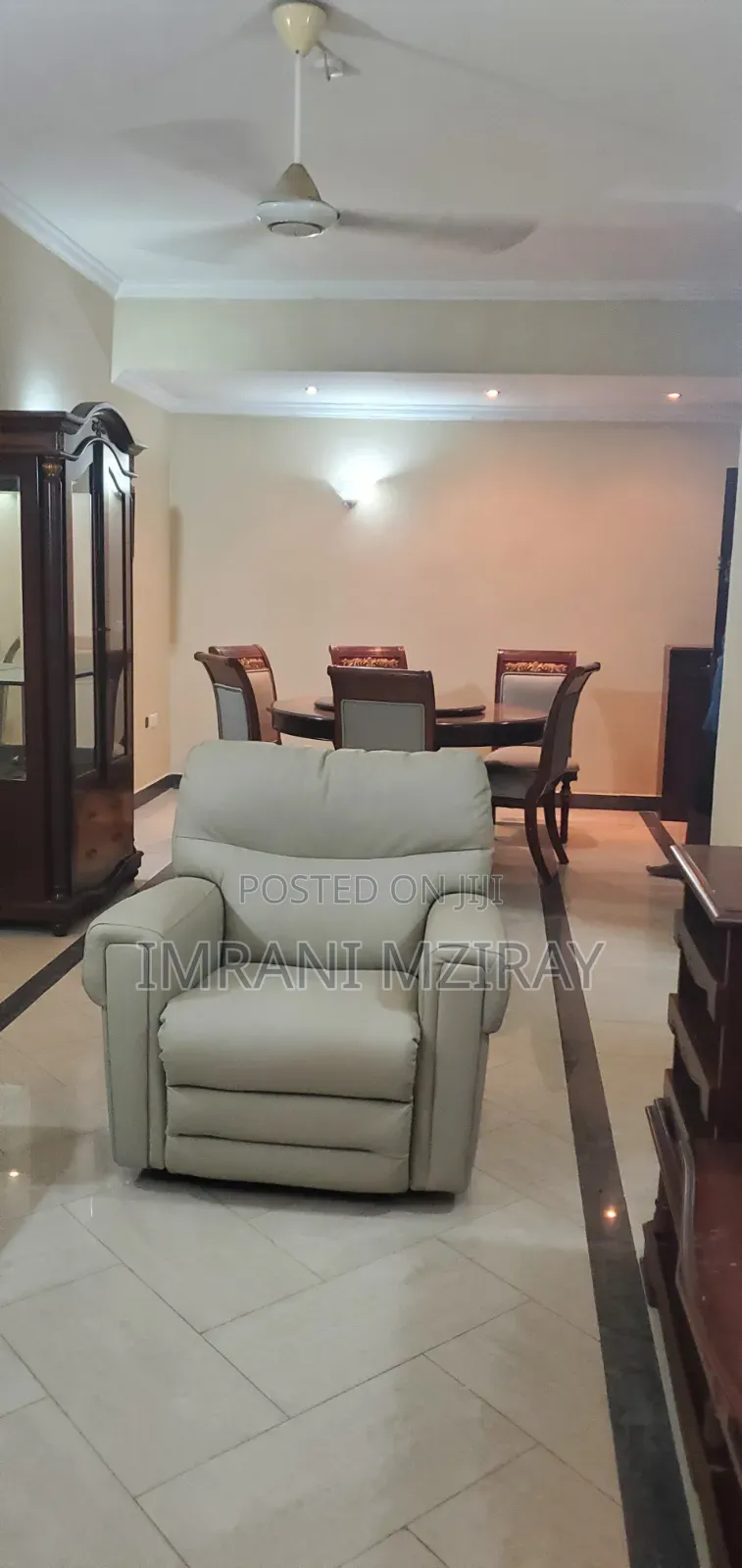 Furnished 3bdrm Apartment in Masaki for rent