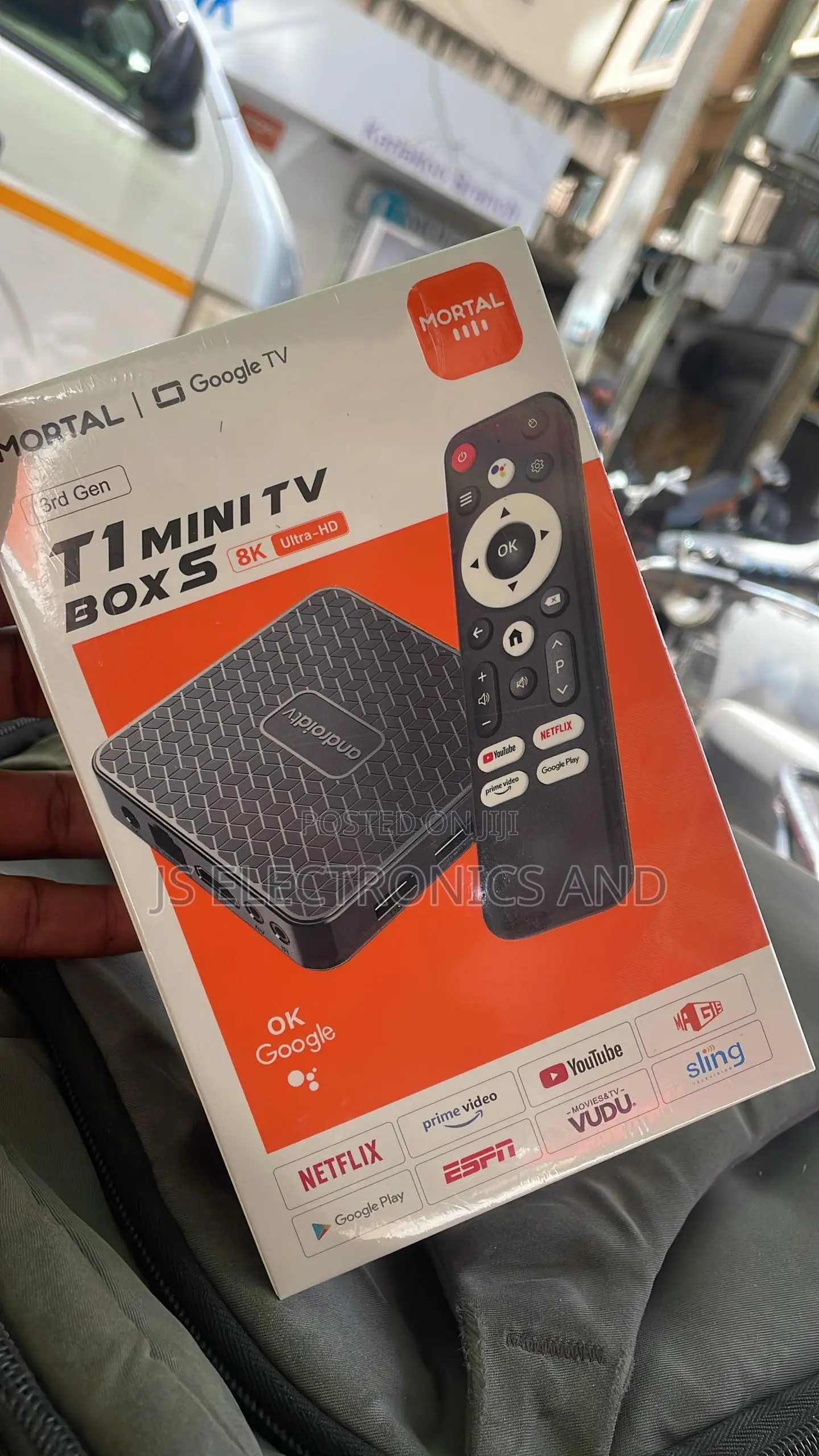 Mortal Min Tv Box Google Tv Ultra Hd Ok Google Zipo Dukani