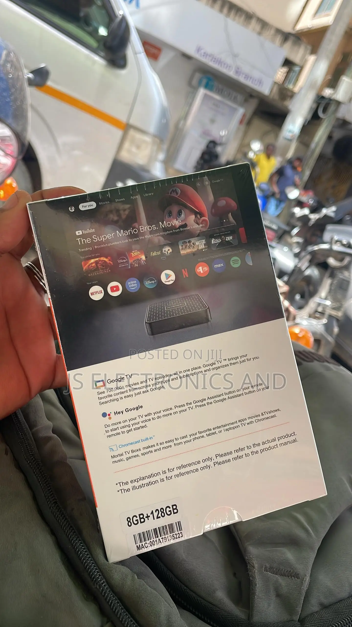 Mortal Min Tv Box Google Tv Ultra Hd Ok Google Zipo Dukani